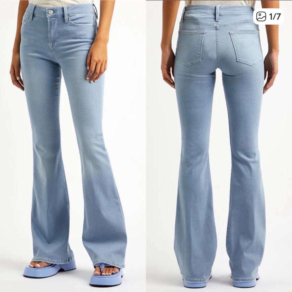 Frame Light Blue Le High Flare 31